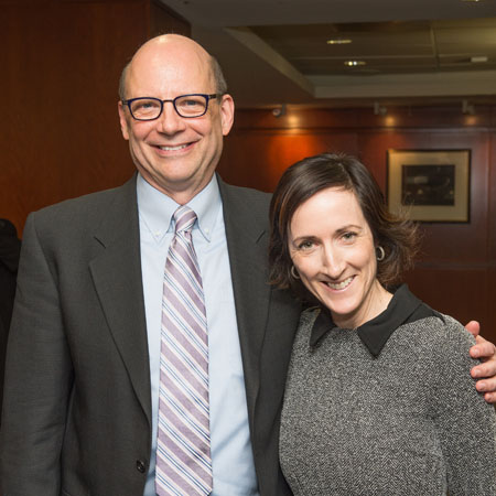 Mike Garland with Anne Rung -  Administrator, Office of Federal Procurement Policy at Whte House Office of Management and Budget